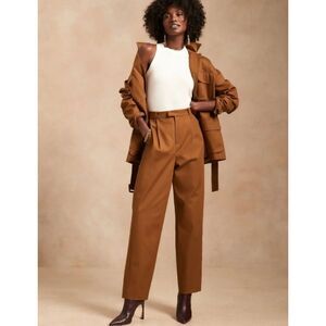 Banana Republic X Harbison Safari Suit Pant, Spice is Right Brown, Size 6 S, NWT